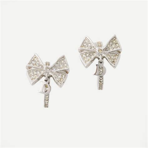 designer ribbon dior|dior ribbon earrings.